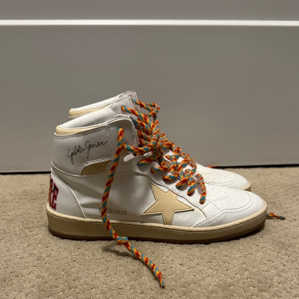 Golden Goose Sky Star with Tan Star HAUS LTD